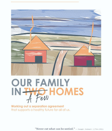 Our Family in a Few Homes Workbook Cover